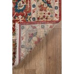 Rug, Momeni, Lenox, LE-04, Red, 2' X 3', 39383