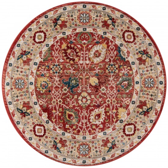 Rug, Momeni, Lenox, LE-04, Red, 2' X 3', 39383