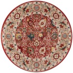 Rug, Momeni, Lenox, LE-04, Red, 3'3" X 5'3", 39391