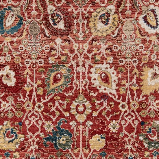 Rug, Momeni, Lenox, LE-04, Red, 3'3" X 5'3", 39391