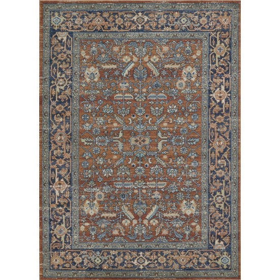 Rug, Momeni, Lillihan, LIH-1, Copper, 2'7" X 8' Runner, 48550