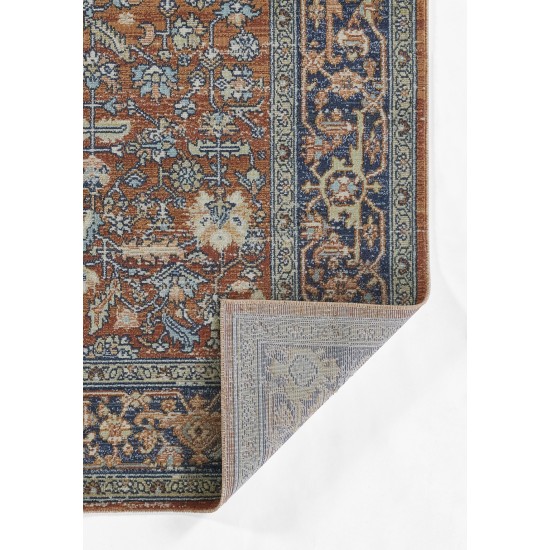 Rug, Momeni, Lillihan, LIH-1, Copper, 2'7" X 8' Runner, 48550