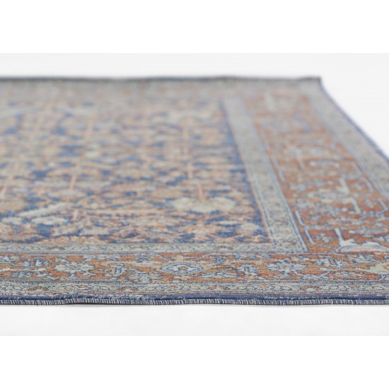 Rug, Momeni, Lillihan, LIH-1, Navy, 5'3" X 7'3", 48567