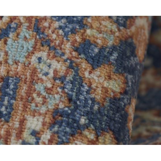 Rug, Momeni, Lillihan, LIH-1, Navy, 5'3" X 7'3", 48567