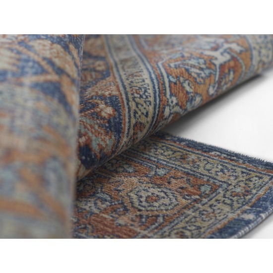 Rug, Momeni, Lillihan, LIH-1, Navy, 5'3" X 7'3", 48567