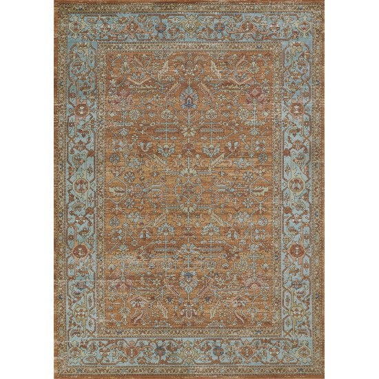 Rug, Momeni, Lillihan, LIH-1, Orange, 2' X 3', 48538