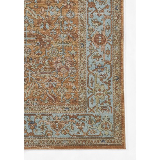 Rug, Momeni, Lillihan, LIH-1, Orange, 2' X 3', 48538