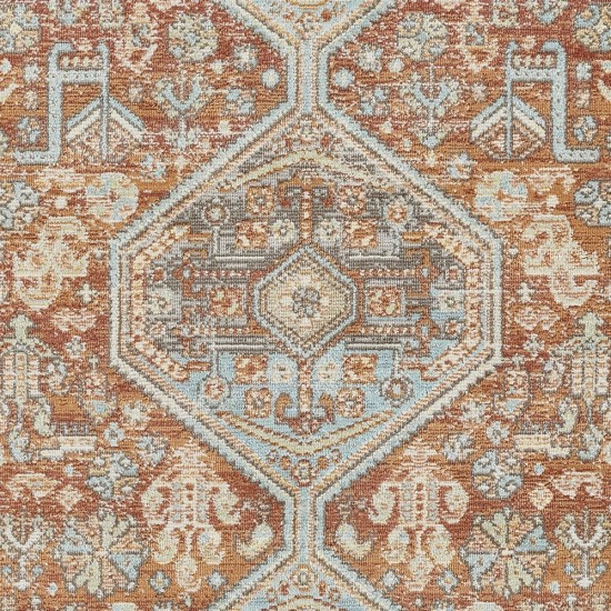 Rug, Momeni, Lillihan, LIH-2, Copper, 2'7" X 8' Runner, 48549