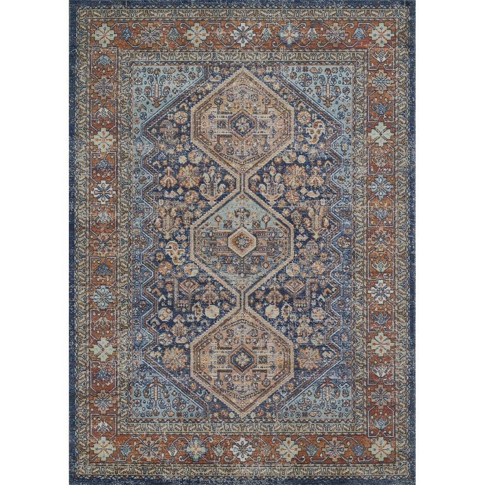 Rug, Momeni, Lillihan, LIH-2, Navy, 2' X 3', 48541