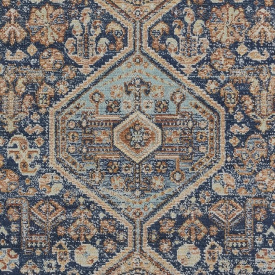 Rug, Momeni, Lillihan, LIH-2, Navy, 6'7" X 9'6", 48658