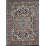 Rug, Momeni, Lillihan, LIH-3, Navy, 2' X 3', 48543