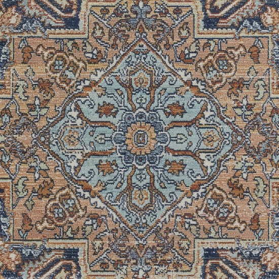 Rug, Momeni, Lillihan, LIH-3, Navy, 6'7" X 9'6", 48659