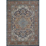 Rug, Momeni, Lillihan, LIH-3, Navy, 7'10" X 10'6", 48574