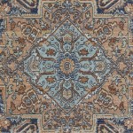 Rug, Momeni, Lillihan, LIH-3, Navy, 7'10" X 10'6", 48574