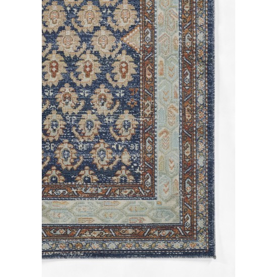 Rug, Momeni, Lillihan, LIH-4, Navy, 2' X 3', 48544