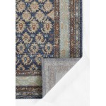 Rug, Momeni, Lillihan, LIH-4, Navy, 2'7" X 8' Runner, 48545