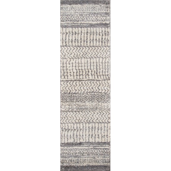 Rug, Momeni, Lima, LI-02, Ivory, 2'3" X 7'6" Runner, 35426