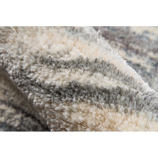 Rug, Momeni, Lima, LI-07, Grey, 2'3" X 7'6" Runner, 35434