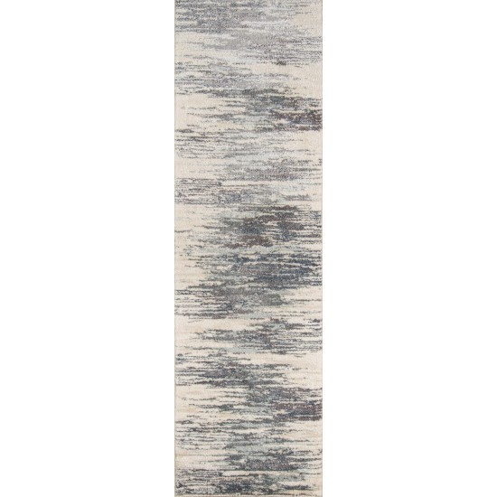 Rug, Momeni, Lima, LI-07, Grey, 2'3" X 7'6" Runner, 35434