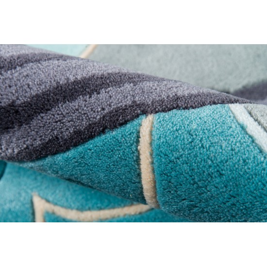 Rug, Momeni, Lil Mo Whimsy, LMJ10, Sky, 4' X 6', 20239