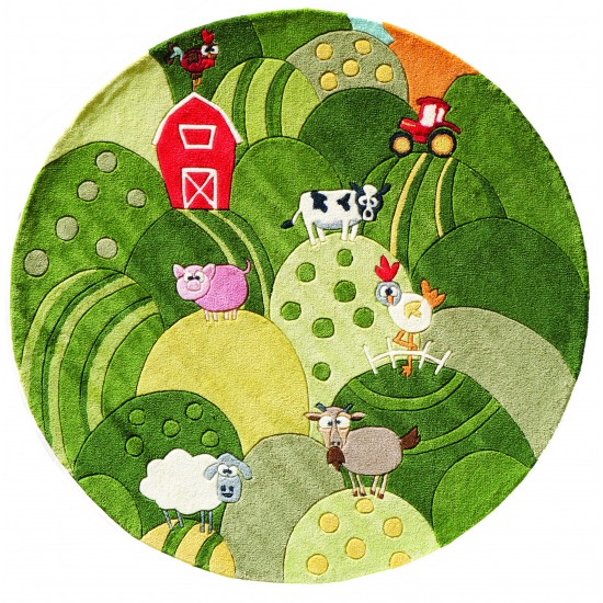 Rug, Momeni, Lil Mo Whimsy, LMJ11, Grass, 2' X 3', 20235