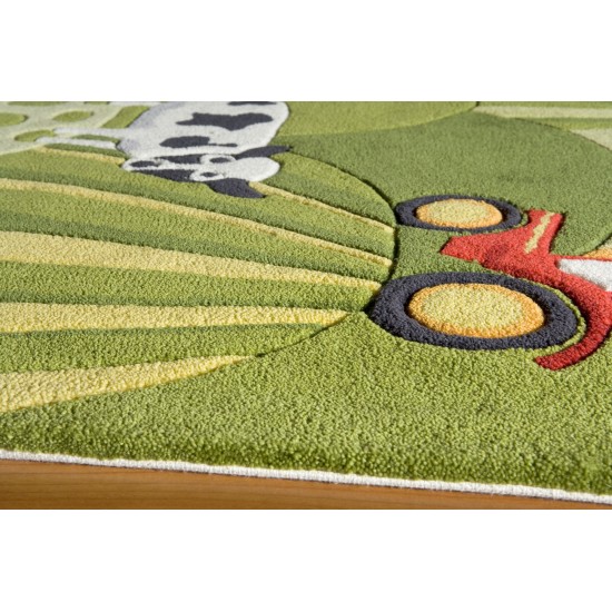 Rug, Momeni, Lil Mo Whimsy, LMJ11, Grass, 3' X 5', 20236