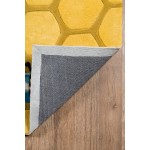 Rug, Momeni, Lil Mo Whimsy, LMJ15, Honeycomb Gold, 2' X 3', 21476