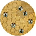 Rug, Momeni, Lil Mo Whimsy, LMJ15, Honeycomb Gold, 3' X 5', 21481