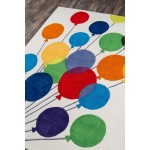 Rug, Momeni, Lil Mo Whimsy, LMJ16, Multi Balloons, 2' X 3', 21477