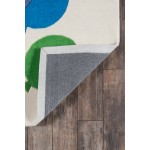 Rug, Momeni, Lil Mo Whimsy, LMJ16, Multi Balloons, 5' X 5' Round, 21495
