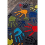 Rug, Momeni, Lil Mo Whimsy, LMJ17, Grey, 2' X 3', 22453