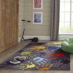 Rug, Momeni, Lil Mo Whimsy, LMJ17, Grey, 2' X 3', 22453