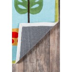 Rug, Momeni, Lil Mo Whimsy, LMJ19, Blue, 8' X 10', 22482