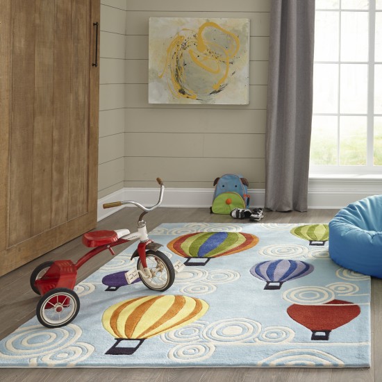 Rug, Momeni, Lil Mo Whimsy, LMJ20, Multi, 8' X 10', 22483
