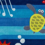 Rug, Momeni, Lil Mo Whimsy, LMJ21, Blue, 2' X 3', 23757