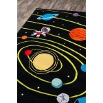 Rug, Momeni, Lil Mo Whimsy, LMJ22, Black, 3' X 5', 25028