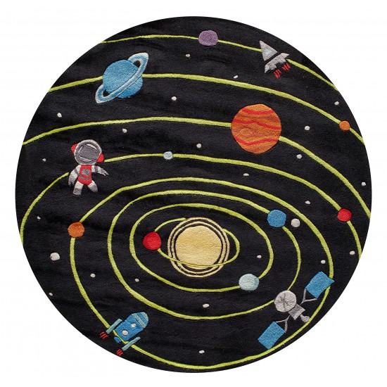 Rug, Momeni, Lil Mo Whimsy, LMJ22, Black, 3' X 5', 25028
