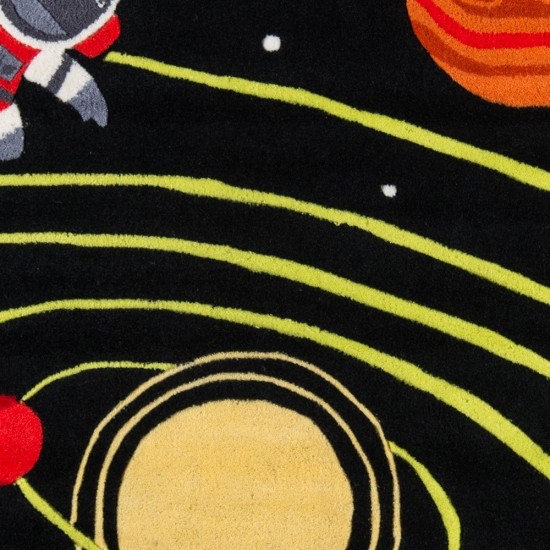 Rug, Momeni, Lil Mo Whimsy, LMJ22, Black, 3' X 5', 25028