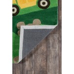 Rug, Momeni, Lil Mo Whimsy, LMJ24, Green, 2' X 3', 28555