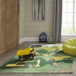 Rug, Momeni, Lil Mo Whimsy, LMJ24, Green, 2' X 3', 28555