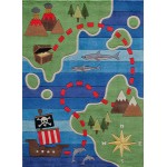 Rug, Momeni, Lil Mo Whimsy, LMJ25, Multi, 3' X 5', 28560