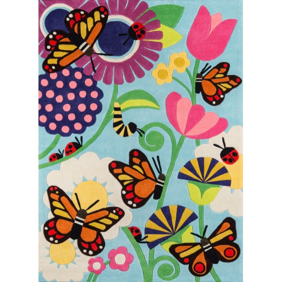 Rug, Momeni, Lil Mo Whimsy, LMJ26, Multi, 2' X 3', 28558