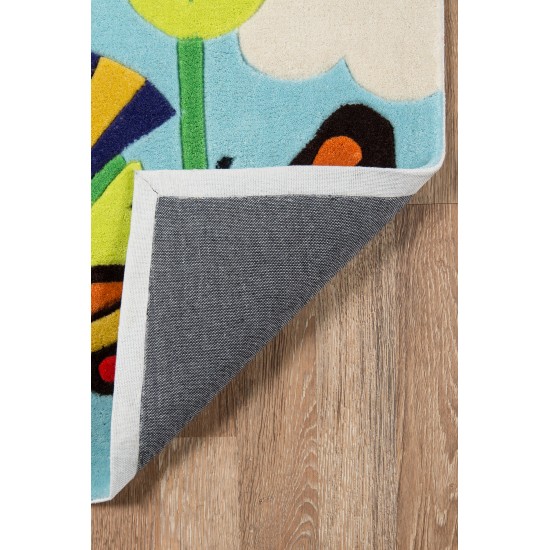 Rug, Momeni, Lil Mo Whimsy, LMJ26, Multi, 2' X 3', 28558