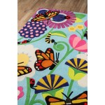 Rug, Momeni, Lil Mo Whimsy, LMJ26, Multi, 5' X 7', 28571