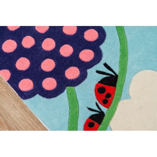 Rug, Momeni, Lil Mo Whimsy, LMJ26, Multi, 5' X 7', 28571