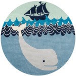 Rug, Momeni, Lil Mo Whimsy, LMJ27, Multi Blue, 2' X 3', 32289