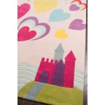 Rug, Momeni, Lil Mo Whimsy, LMJ28, Pink, 3' X 5', 32296