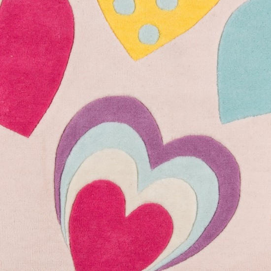 Rug, Momeni, Lil Mo Whimsy, LMJ28, Pink, 3' X 5', 32296