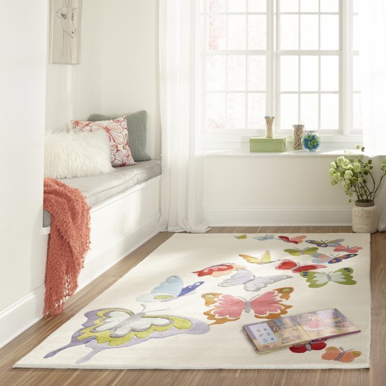 Rug, Momeni, Lil Mo Whimsy, LMJ32, Ivory, 2' X 3', 33261