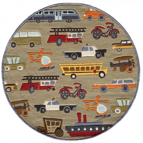 Rug, Momeni, Lil Mo Whimsy, LMJ-8, Concrete, 4' X 6', 18540